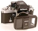 A Stereo Camera from your NIKON Film Camera - Lens Attachment takes stereo pictures without a stereo camera