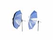 Lastolite LL LU3221 32-Inch Compact Dual-Duty Umbrella (Black/White)
