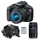 Canon EOS Rebel T3 12.2MP Digital SLR Double Zoom Lens Kit