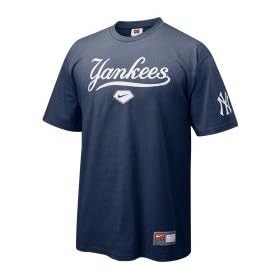 Nike New York Yankees Navy Blue Practice T-shirt