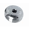 Pyramid Crank Dust Cover Pyramid Chrome Plated Plastic Each
