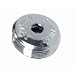 Pyramid Crank Dust Cover Pyramid Chrome Plated Plastic Each