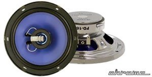 Phonics Digital PD-160 6.5 CHROME FINISHED COAXIAL 2-WAY CAR