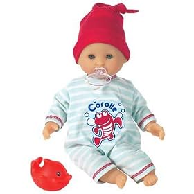 Corolle Tidoo Ocean - 12 Bald Baby with Blue Eyes by Corolle