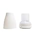 Essential Oil Aromatherapy Diffuser - 100 ml Cool Mist Ultrasonic Humidifier with Adjustable Mist Mode, 7 Color LED Lights Changing, Waterless Auto Shut-off Portable for Home Office Spa Bedroom