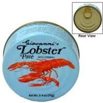 Lobster Pate (Giovannis) 3x95g/3x3.4oz Pack of 3