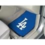 Fan Mats 6526 MLB - Los Angeles Dodgers 18" x 27" Carpeted Car Mat Set
