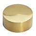 Lavi Industries 00-600W/2 Polished Brass Flush End Cap For Wood 2