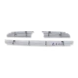 09-11 Hyundai Accent 3 Door 1pc Upper + 1pc Bumper Combo Billet Grille by AR