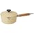 Chasseur Cast Iron 18cm, 1.5ltr Cream Saucepan And Lid,
