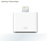 Lightning 30�s���A�_�v�^ -iPhone4����iphone5�֕ϊ��R�l�N�^ �[�d�� �[�d�A�_�v�^�[ 8pin Lightning DOCK iphone5 iPad mini iPod ��