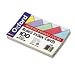 Ruled Index Cards, 5 x 8, Blue/Violet/Canary/Green/Cherry, 100/Pack