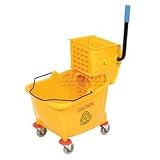 Mop Bucket And Wringer Combo - Side Press