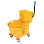 Mop Bucket And Wringer Combo - Side Press