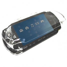 Proporta Clear Plastic Face Cover (Sony Playstation Portable - PSP) - Black by Proporta