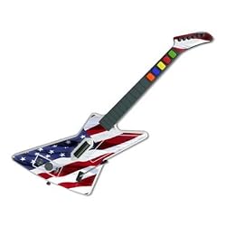 Patriotic Design Guitar Hero X-plorer Guitar Controller Decorative Protector Skin Decal Sticker