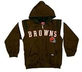 Cleveland Browns Youth Zip Front Hooded Fleece