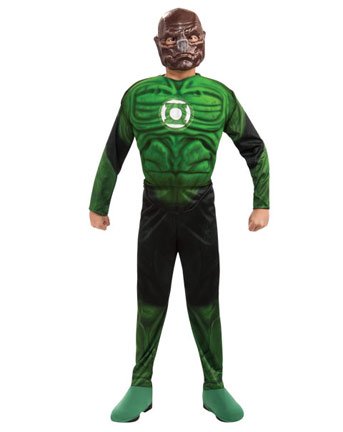  Green Lantern Child's Deluxe Kilowog Costume with Muscle Chest