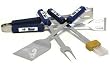 St. Louis Rams Grill BBQ Utensil Set - Football Sports Merchandise