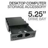 Ibox Black 5.25" Drive Bay Box