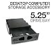 Ibox Black 5.25" Drive Bay Box