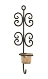 Luca Bella HomeA Multi-Chain Wrought Iron Wall Sconce