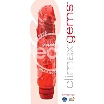 Topco Sales Climax Gems Crimson Red Vibrator