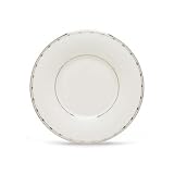 Lenox Grand Central Bone China Platinum Banded Saucer