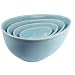 Interdesign Nigella Lawson Living Kitchen Bowls Blue Mixing Bowl, Set of 4