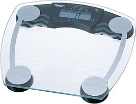 ヤマトハカリ ガラスヘルスメーター SAFGLA (サフーグラ) DH703C
