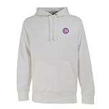 Chicago Cubs MLB Signature Hood Men's Hooded Sweatshirt (White)