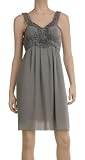 RUFFLED SILK GEORGETTE DRESS