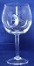 Individually Hand Etched Kokopelli Red Wine Glass 7 1/4"H Set / 4