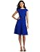 AK Anne Klein Women's Honeycomb Swing Dress