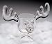 Christmas Vacation Style Eggnog Moose Mugs - Gift Boxed Set of 6 - Safer Than Glass