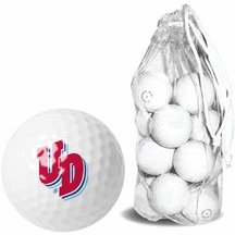 Dayton Flyers 15 Golf Ball Clear Pack