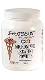 Life Extension Creatine Powder Micronized, 500-Grams