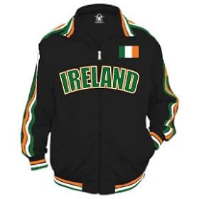 Ireland Track Jacket, Ireland World Cup Soccer Track Jacket