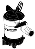 MAYFAIR CARTRIDGE BILGE PUMPSCapacity: 1000 GPH / Amps: 3.6