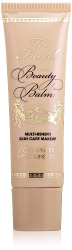 Too faced tinted beauty balm multi benefit skin care makeup, snow…