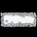 Arthur Court Butterfly Oblong Tray, 19-Inch