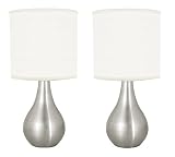 Eclipse Twin Touch Table Lamp - L634BC - Set of 2