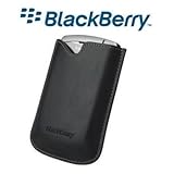 RIM Blackberry OEM Vinyl Pocket Case, Black for Rim Blackberry Curve Series ....