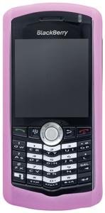Genuine BlackBerry Pearl 8100 PINK Silicone Case/Skin