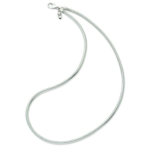 European Sterling Silver Lobster Clasp 17