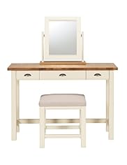 Padstow Dressing Table, Stool & Mirror Set