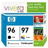 Hp 96 Black & Hp 97 Color Ink Cartridges (Pack of 2)