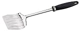 Pedrini Black & Satin Barbeque Turner Stainless Steel