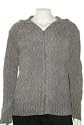 Plus Chenille Zip Sweater