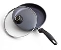 Swiss Diamond Cast-Aluminum Nonstick 8-Inch Fry Pan with Lid